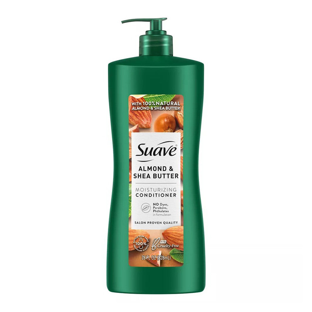 Suave Almond & Shea Butter Moisturizing Conditioner, 28 Oz
